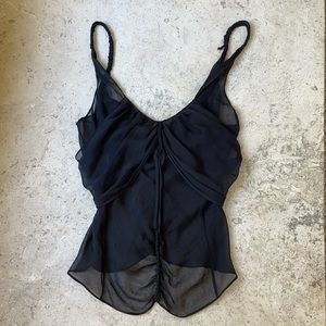 Gucci Silk Chiffon Top